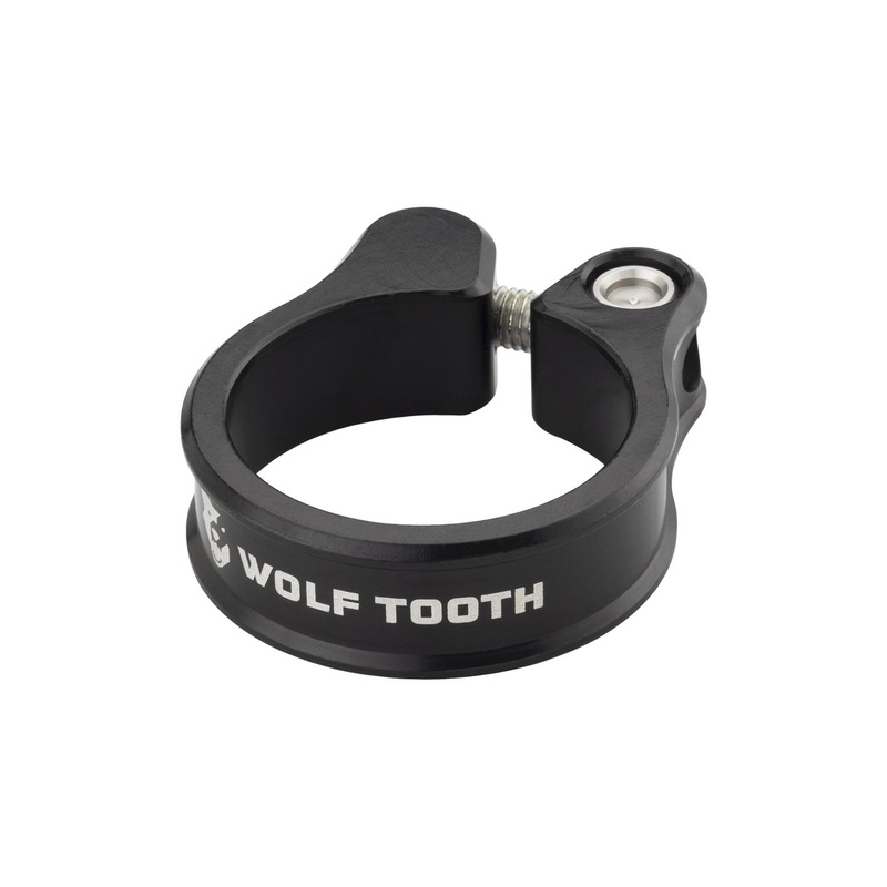 Wolf Tooth Seatpost Clamp – 36.4mm Bolt-On Black