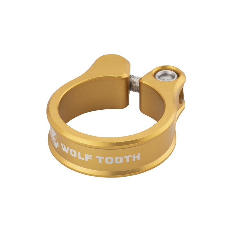 Wolf Tooth Seatpost Clamp – 36.4mm Bolt-On Gold
