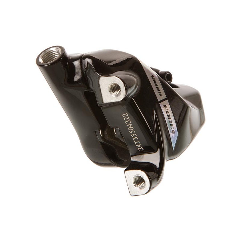 Force AXS eTap Hydraulic Disc Brake Caliper Assembly – Front Rear Flat Mount Iridescent Gray D2