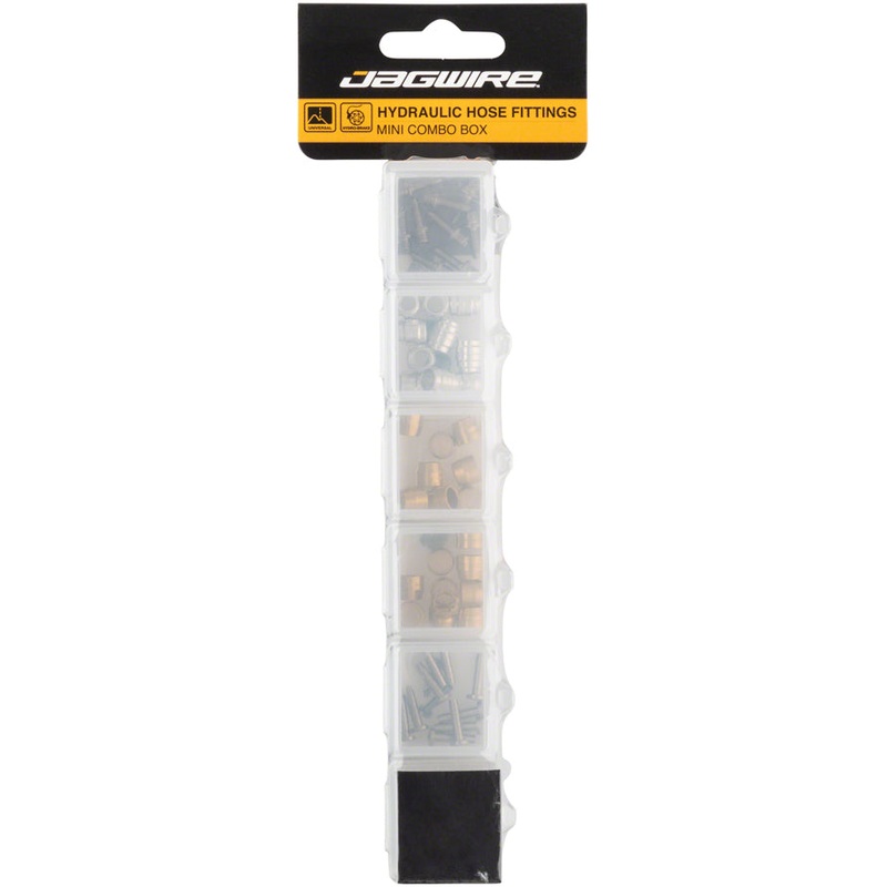 Hydraulic Hose Fittings Mini Combo Box for SRAM and Shimano Brakes