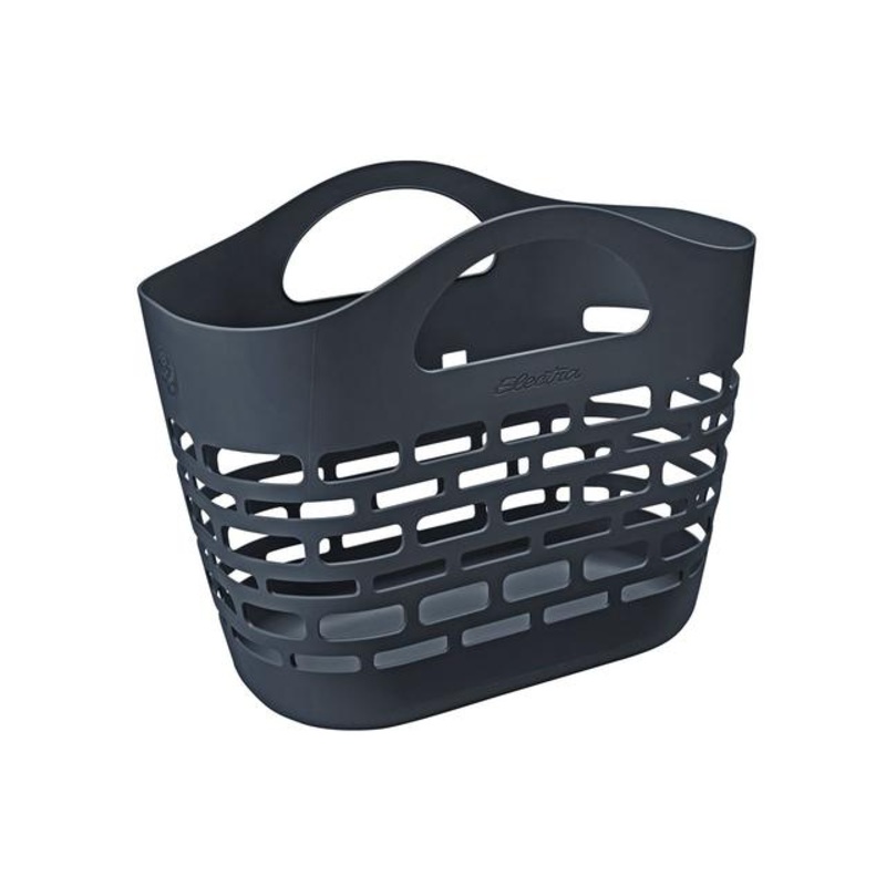 Plasket Basket|Black|44.5cm (l) x 18cm (w) x 34.3cm (h)