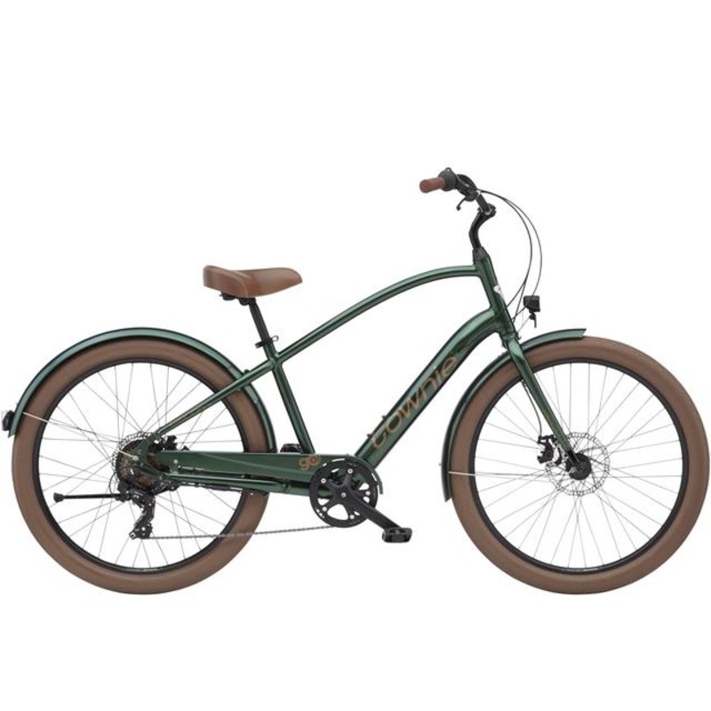 Townie Go! 7D EQ Step-Over|Evergreen Metallic|Matte Black|M