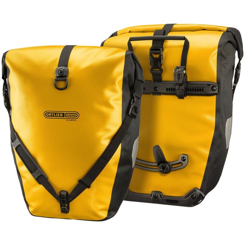 Back Roller Pannier – 40L Pair Sunyellow/Black