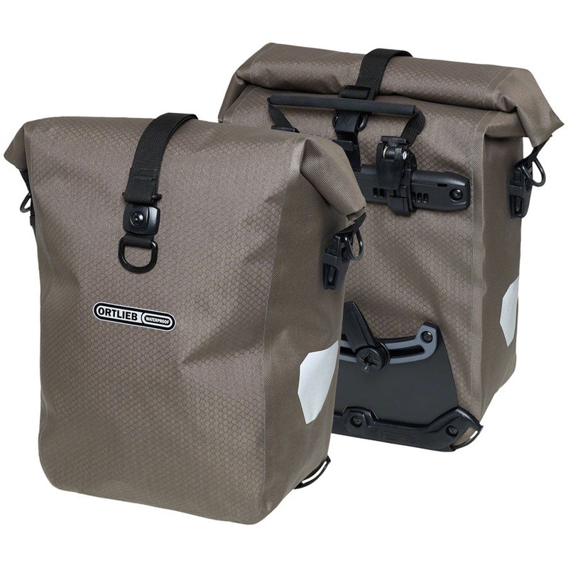 Gravel Pack Pannier – 25L Pair Dark Sand