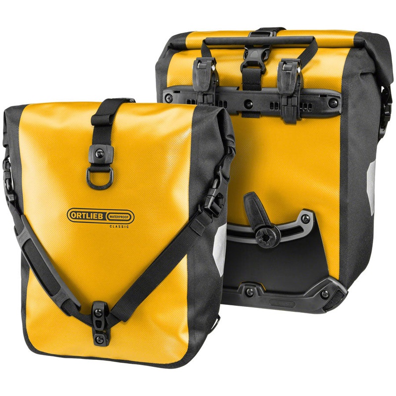 Sport-Roller Classic Pannier – 25L Pair Sunyellow/Black