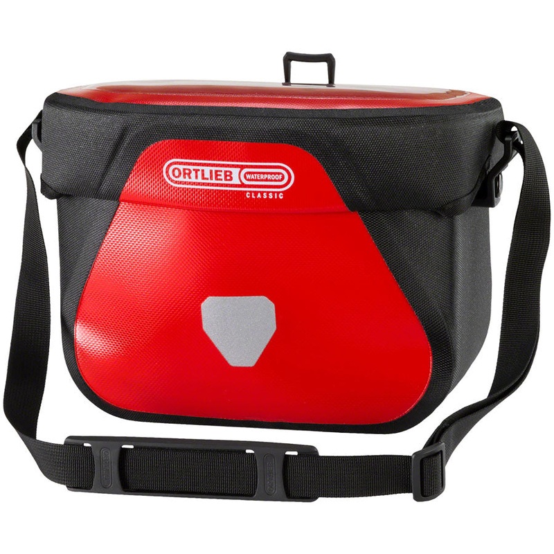 Ultimate Six Classic Handlebar Bag – 6.5L  Red