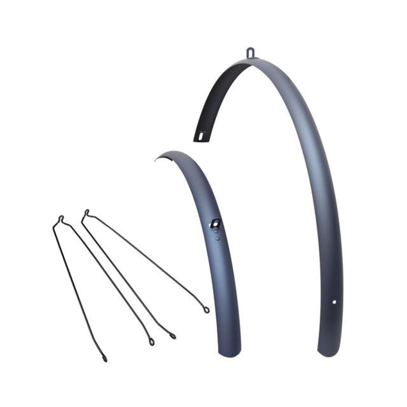 Loft 7D Men’s 700c Fender Set|Indigo|Khaki|700c x 28-40mm (large frame), Front and Rear|700c x 28-40mm, Front and Rear|700c x 28-40mm (medium frame), Front and Rear