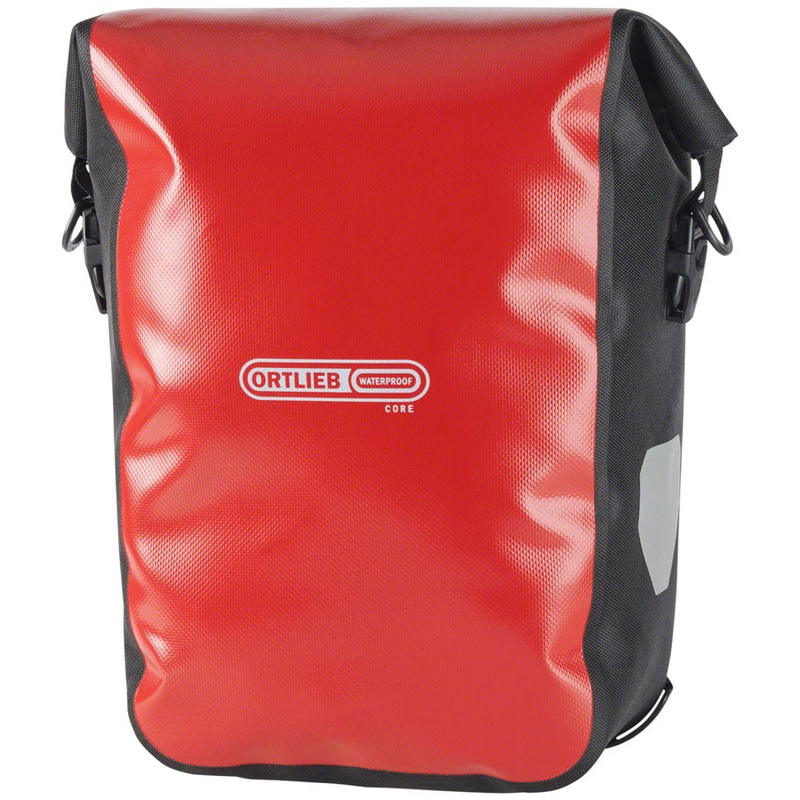 Sport Roller Core Pannier – 14.5L Each Red/Black