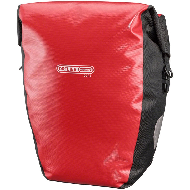 Back Roller Core Rear Pannier – 20L Each Red/Black