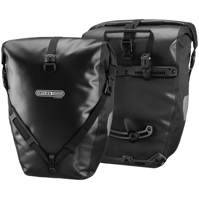 Back Roller Pannier – 40L Pair Black