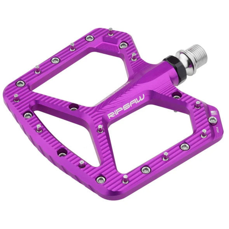 Ripsaw Aluminum Pedals – Platform Aluminum 9/16 Ultraviolet Purple