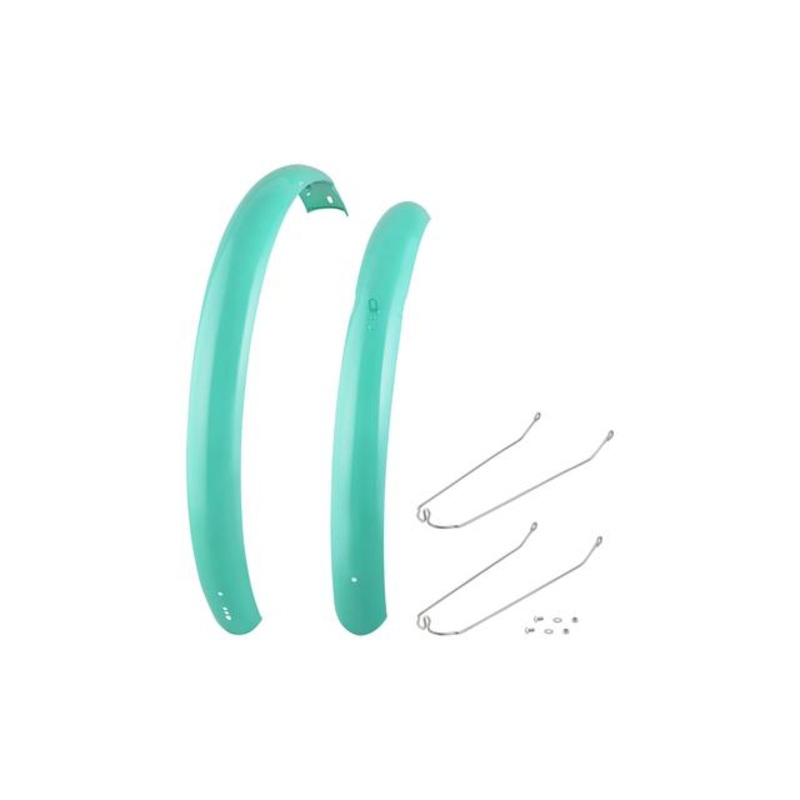 Townie Go! 5i 26 Fender Set|Jade|Ebony|Green Tea|Olive|Anthracite|Grey|Light Blue|26″, Front and Rear