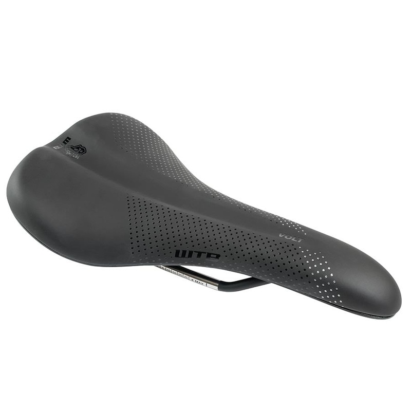 Volt Fusion Form Saddle – Stainless Black Medium