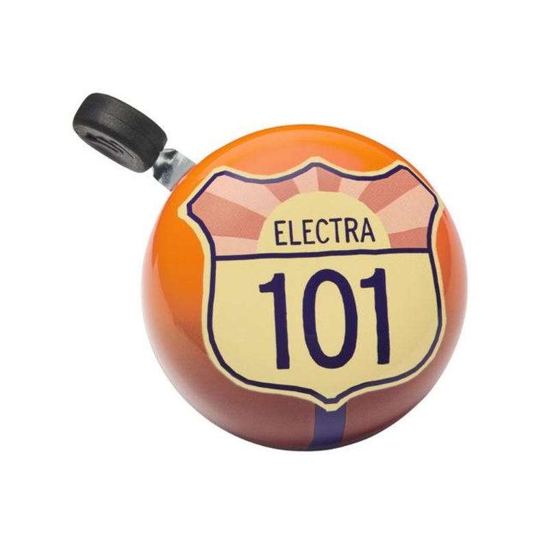 101 Small Ding Dong Bike Bell|Dark Orange|One size