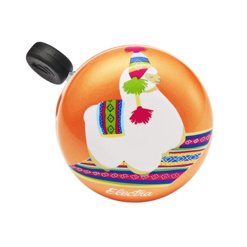 Alpaca Domed Ringer Bike Bell|Dark Orange|One size