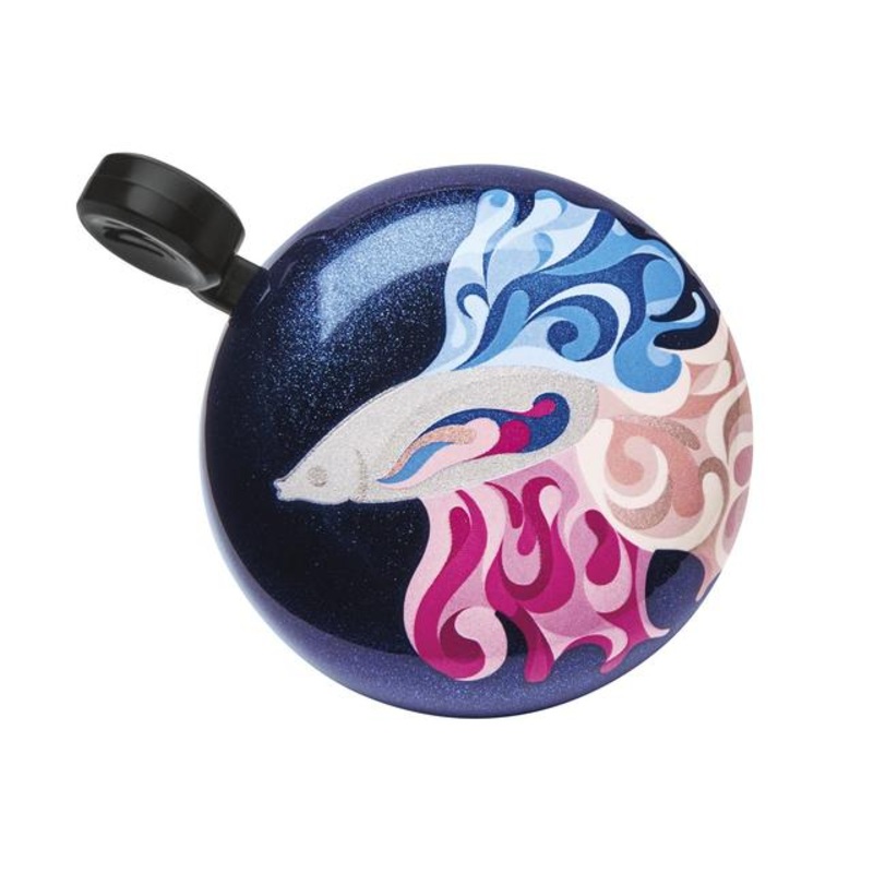 Betta Domed Ringer Bike Bell|Dark Gray Metallic|One size
