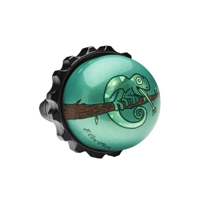 Chameleon Twister Bike Bell|Green|One size