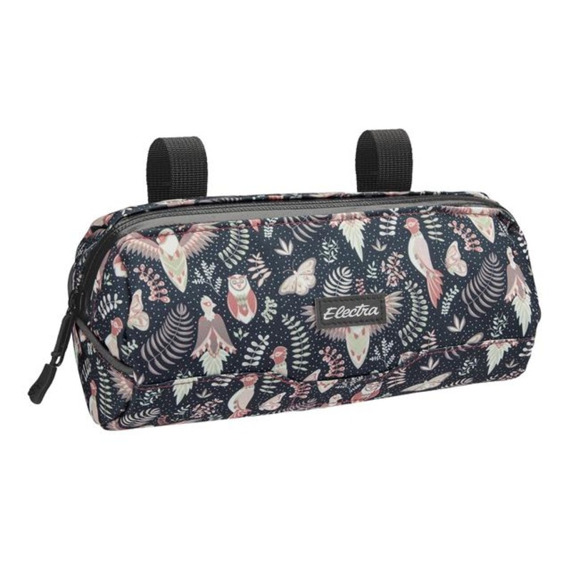 Fern Cylinder Handlebar Bag|Dark Green|1L