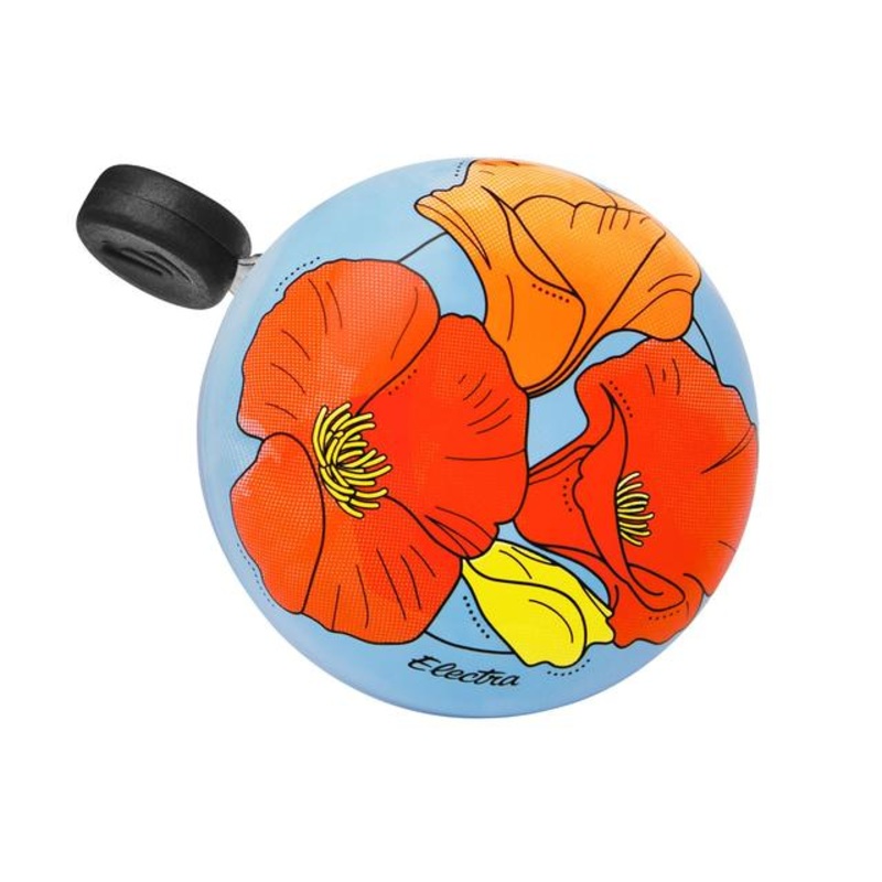 Poppy Domed Ringer Bike Bell|Light Blue|One size