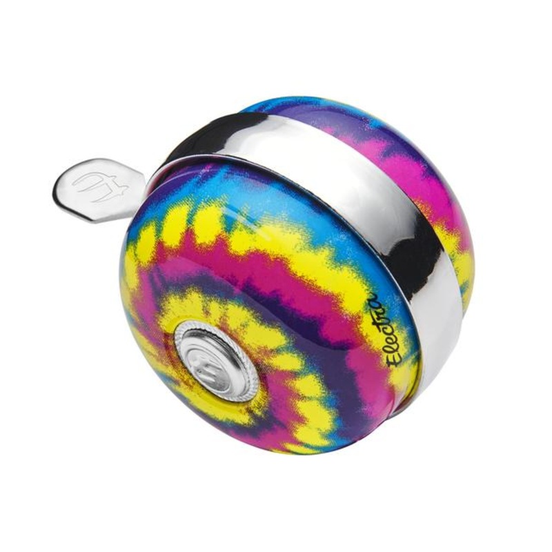 Tie-Dye Spinner Bike Bell|Yellow/Magenta|One size