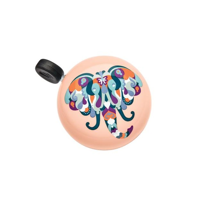 Elly Domed Ringer Bike Bell|Salmon|One size