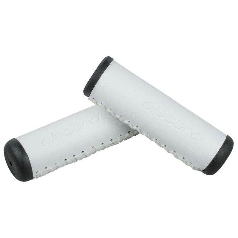 Hand-Stitched Short Grip Set|White/Black|Black|102mm