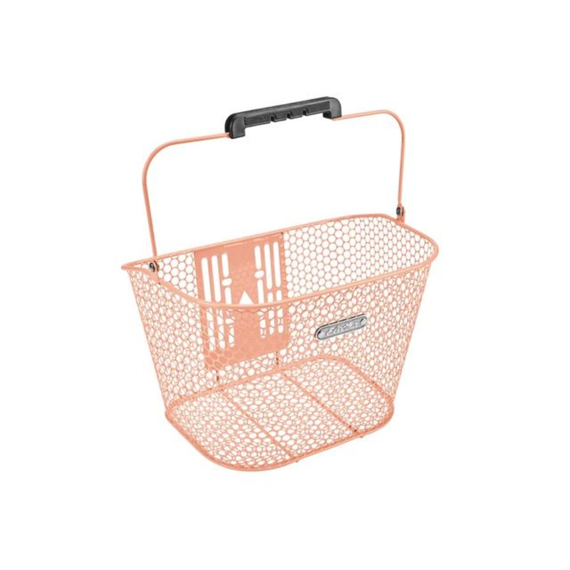 Honeycomb QR Front Basket|Light Pink|Black|Neon Pink|White|Light Grey|Dark Teal|Mint|Cream|Pineapple|Bronze|31.7cm (l) x 23.5cm (w) x 21.5cm (h)