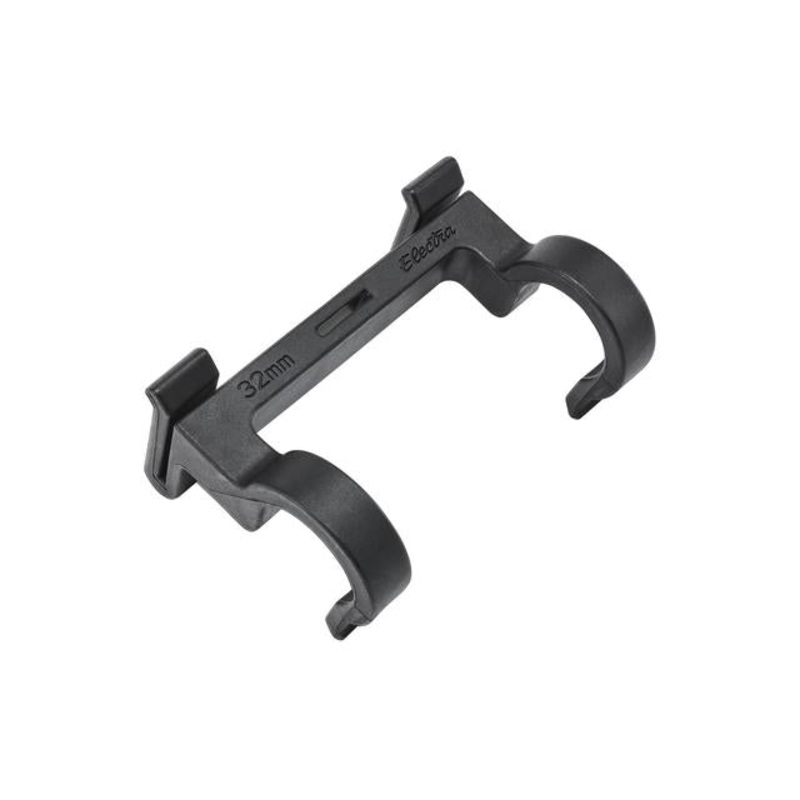 Plasket 32mm Bracket|Black|One size