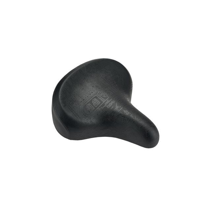Beach to City Bike Saddle|Black|265mm x 255mm