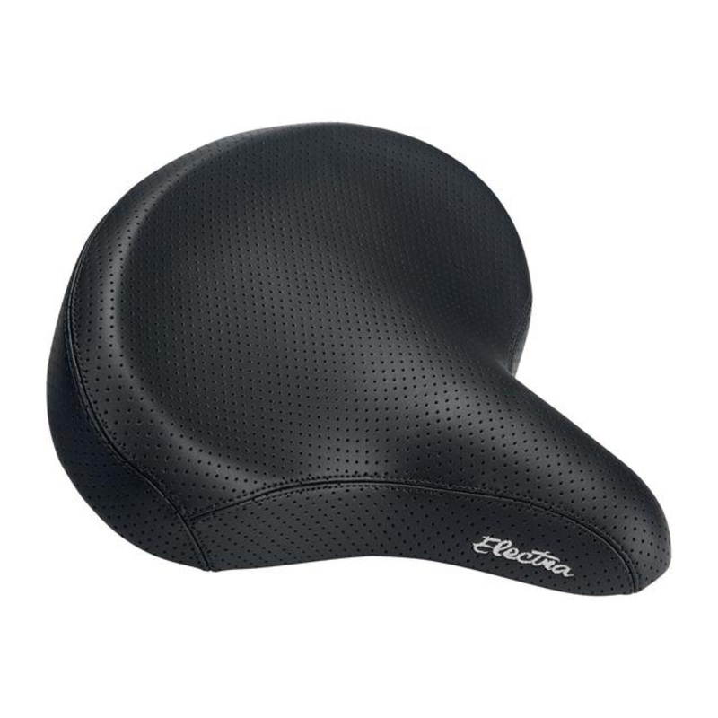 Cruiser XL Bike Saddle|Black/White|Brown|Black|260mm x 260mm|260mm x 280mm