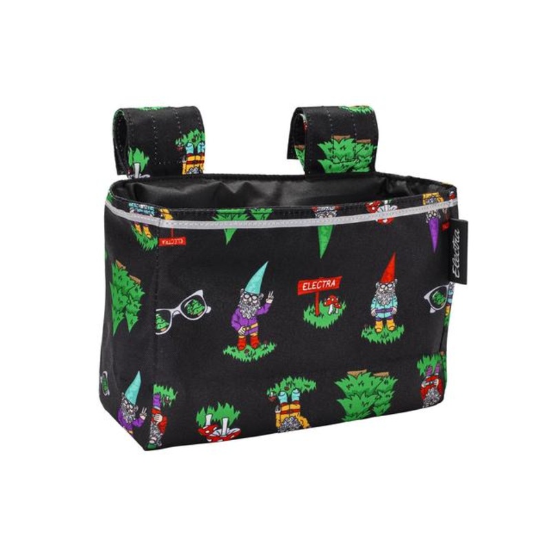 Gnome Velcro Handlebar Bag|Black|118 cu in (1.93L)