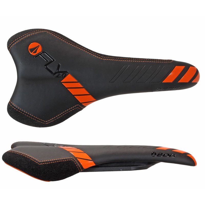 I-Fly 2.0 I-Beam Saddle – Black/Orange