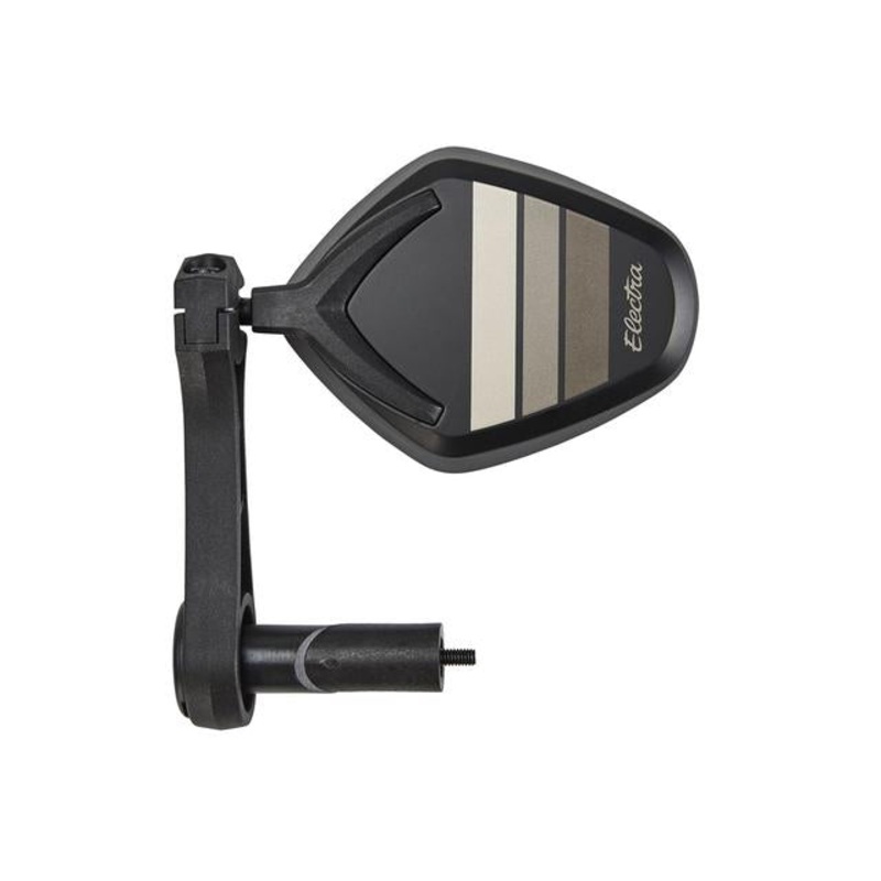 Retrostripe Bar End Mirror|Black|One size
