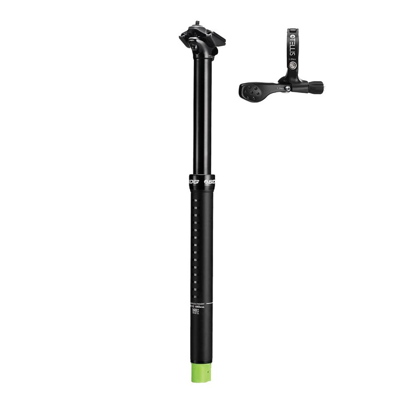 Tellis Dropper Seatpost – 34.9mm 125mm Black