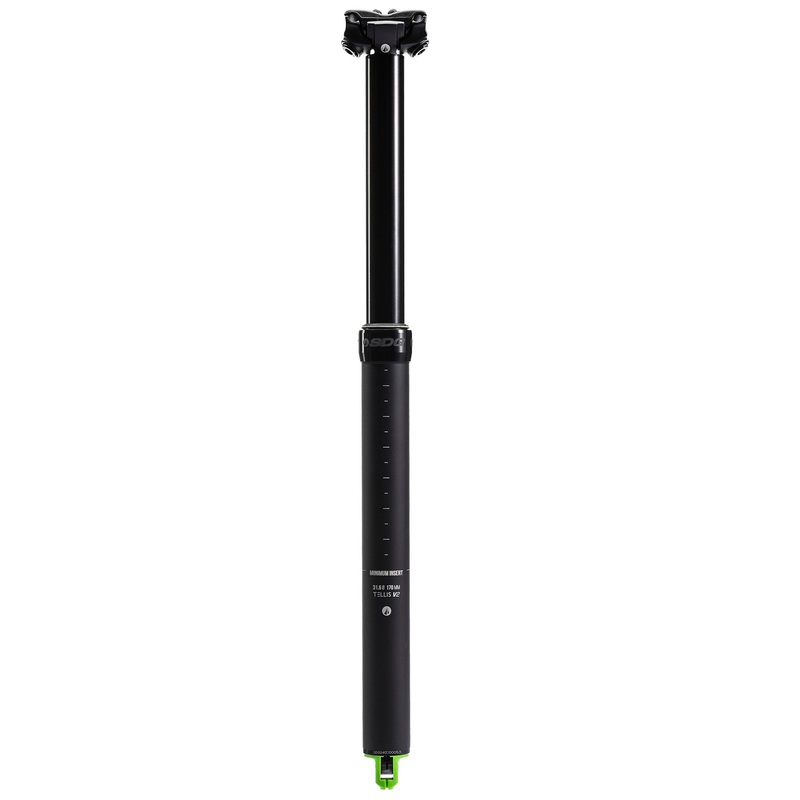 Tellis V2 Dropper Seatpost (75mm) 31.6mm Black