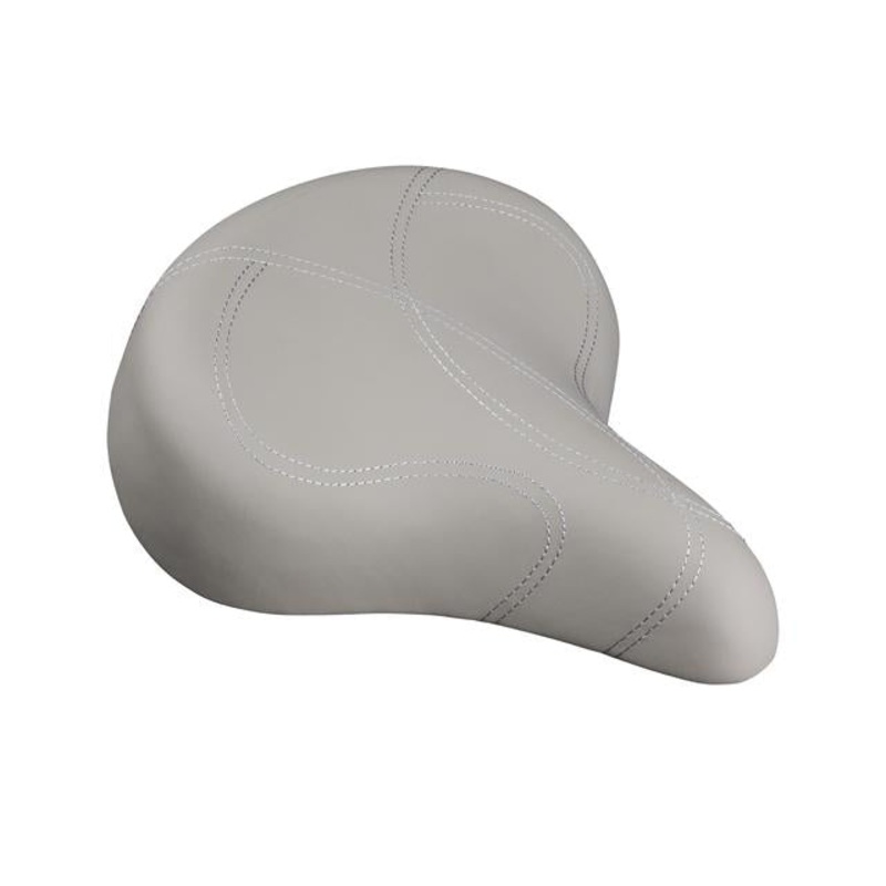Vinyl Ergo Bike Saddle|Grey|260mm x 280mm