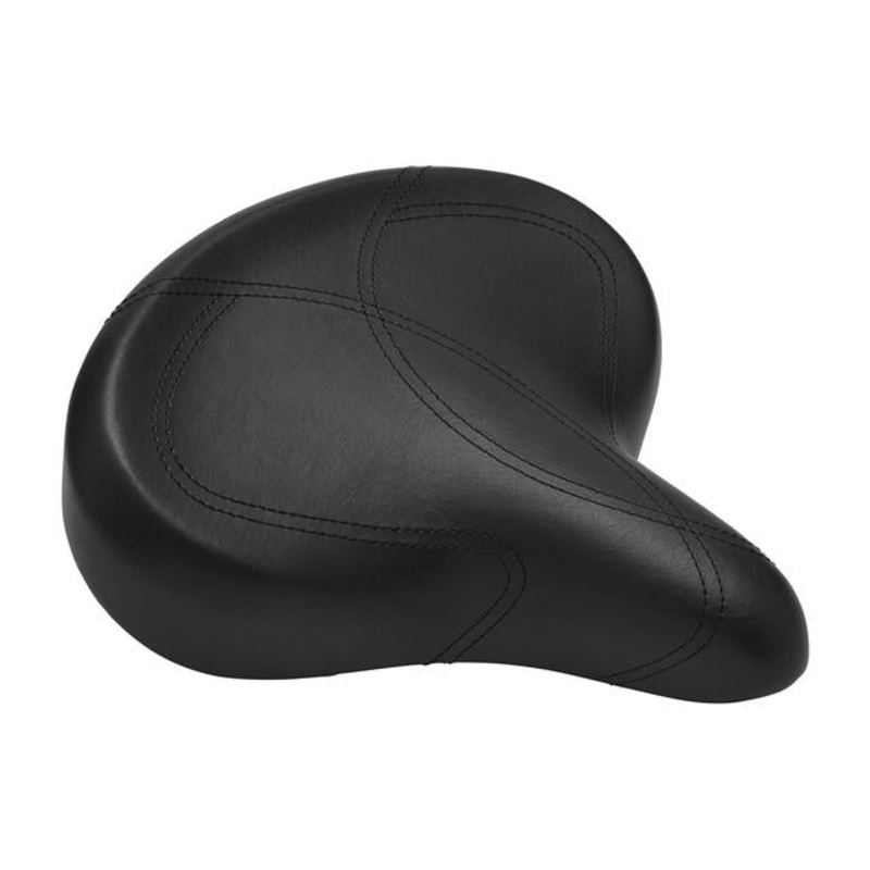 XL Ergo Bike Saddle|Black|260mm x 280mm