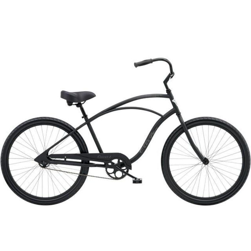 Cruiser 1 24 Step-Over|Matte Black|Sonic Blue|24″ wheel