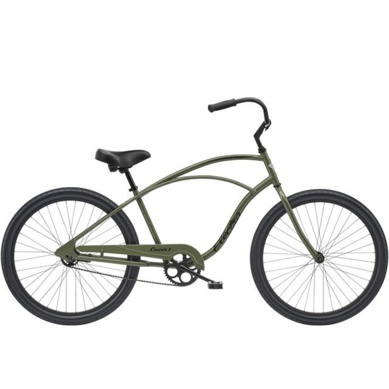 Cruiser 1 Step-Over|Olive|Matte Indigo|Matte Black|26″ wheel|24″ wheel|26 TALL