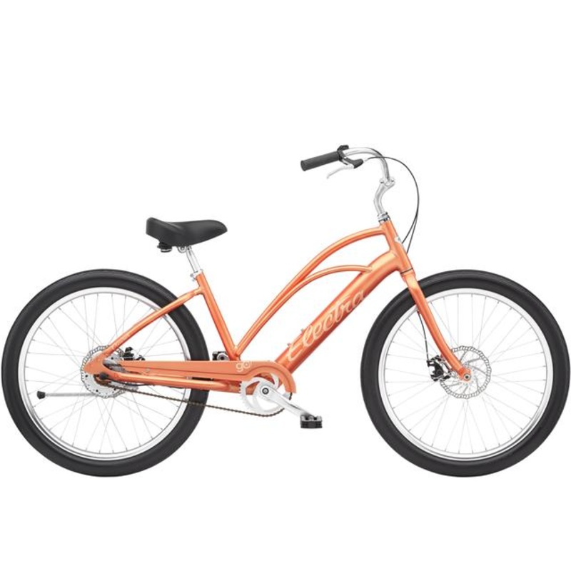 Cruiser Go! Step-Thru|Coral Sunset|Galactic Black|White|Bora Bora Blue|M