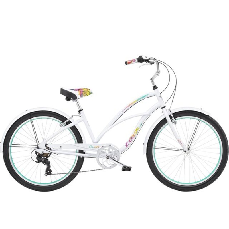 Cruiser Lux 7D Step-Thru|Bright White|24″ wheel|26″ wheel