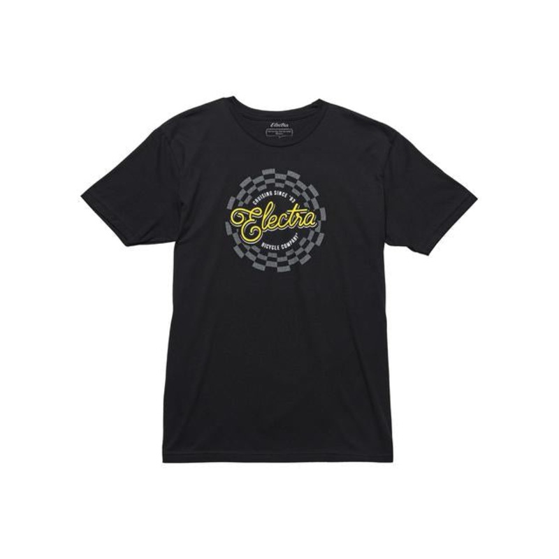 Men’s Classic Check T-Shirt|Black|S|XL|M|L|2X