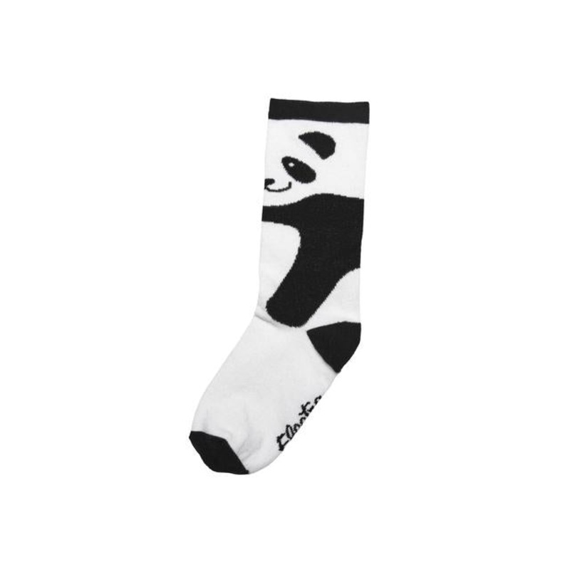 Panda Socks|White/Black|S/M
