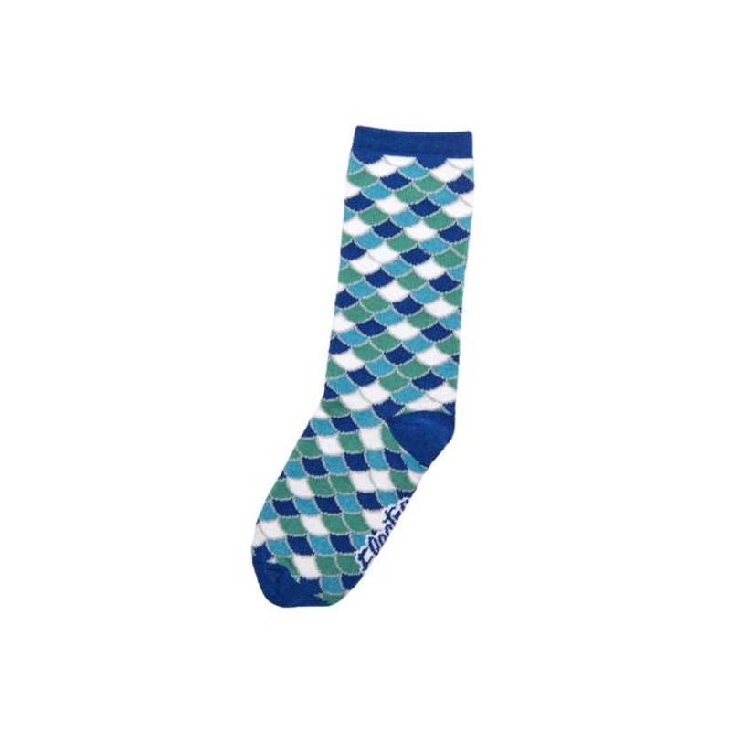 Scales Socks|Electra Blue/White|M/L|S/M