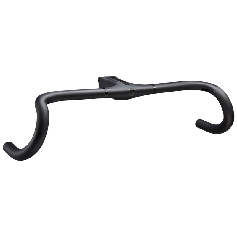 Superlogic Butano Ridge Drop Handlebar – Integrated Bar/Stem Carbon 44cm 100mm Matte Carbon
