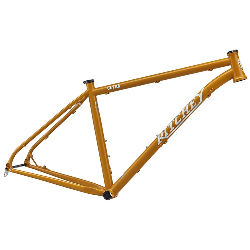 Ultra Mountain Frameset – 29/27.5 Steel Honey Mustard Medium