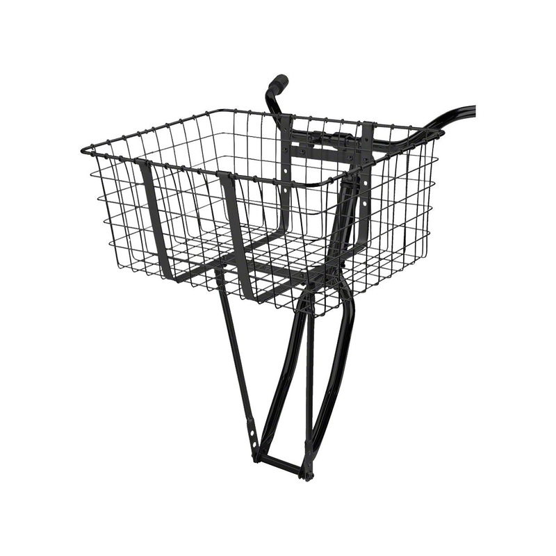 Wald 157 Front Giant Delivery Basket: Gloss Black