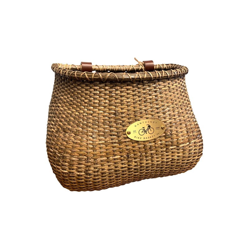 Nantucket Lightship Classic Basket 12X7.5X9 Stained