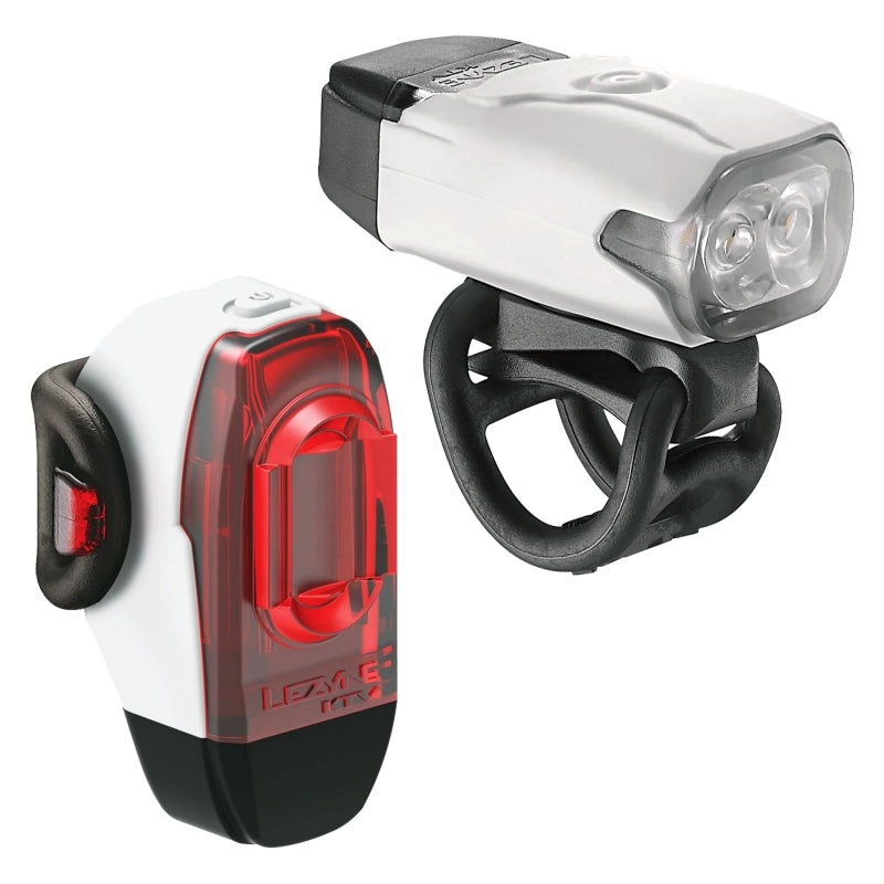 Lezyne KTV Drive Combo White 5F/5R Combo Strap/Clip USB 200/10