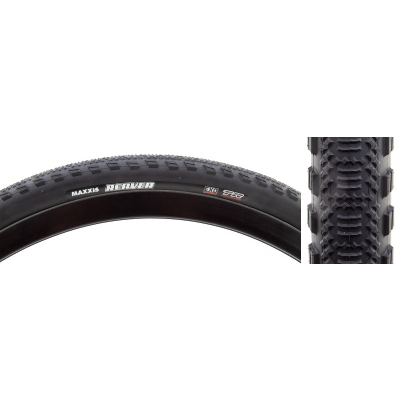 Reaver Tire – 700 x 40 Tubeless Folding Black Dual EXO